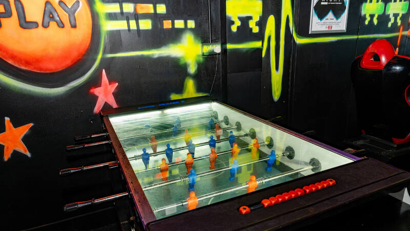 The table football table